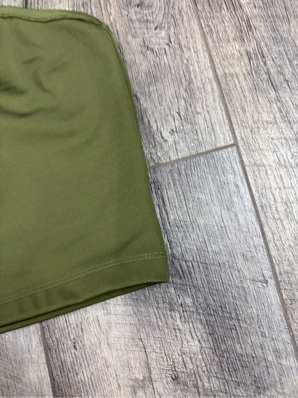 Adidas Olive Crop Top - Picture 3 of 13